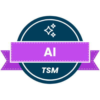 AI certification badge